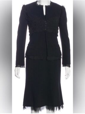 Chanel dress and blazer